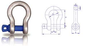 巨力BW型卸扣產(chǎn)品展示