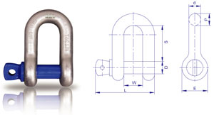 DW型卸扣產品展示