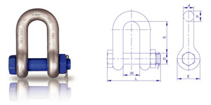 巨力DX型卸扣產品展示